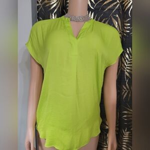 Rachel Vibrant Green Women's Blouse